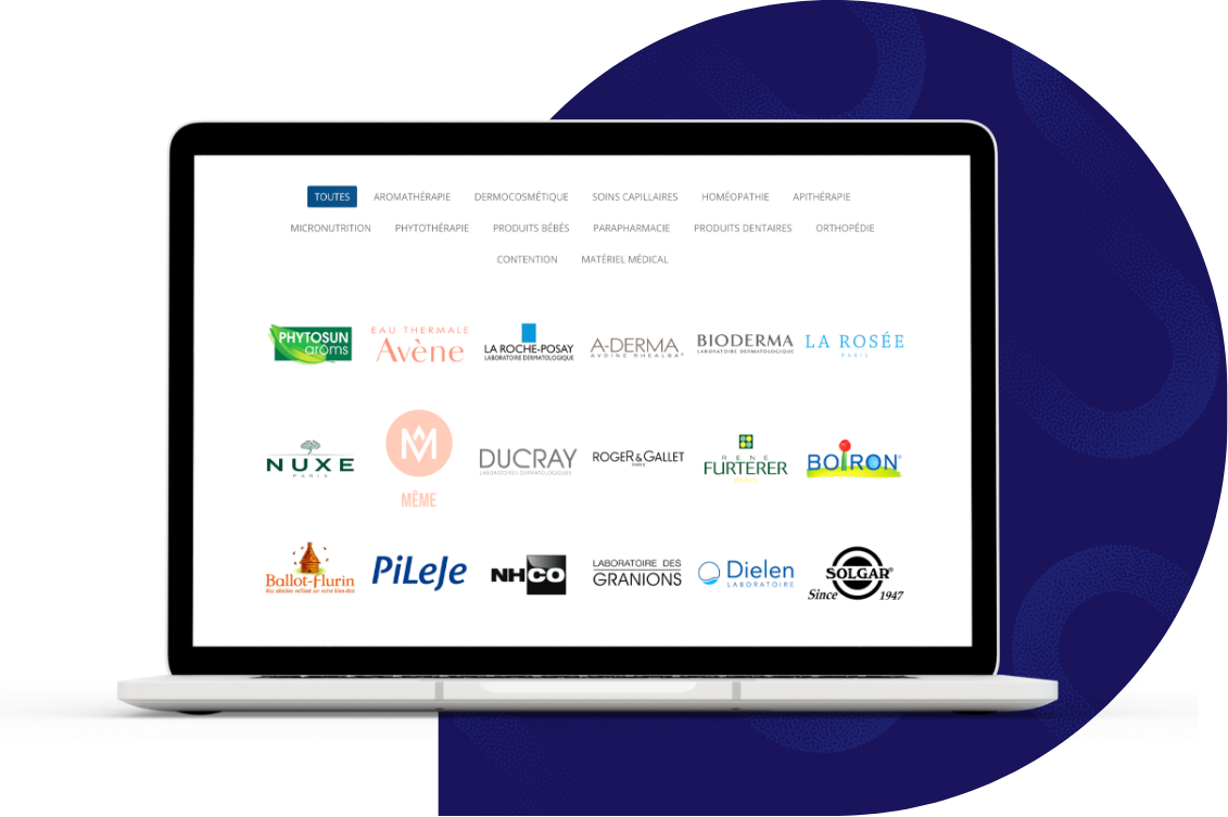 Site web professionnel pour laboratoire Site web professionnel pour laboratoire